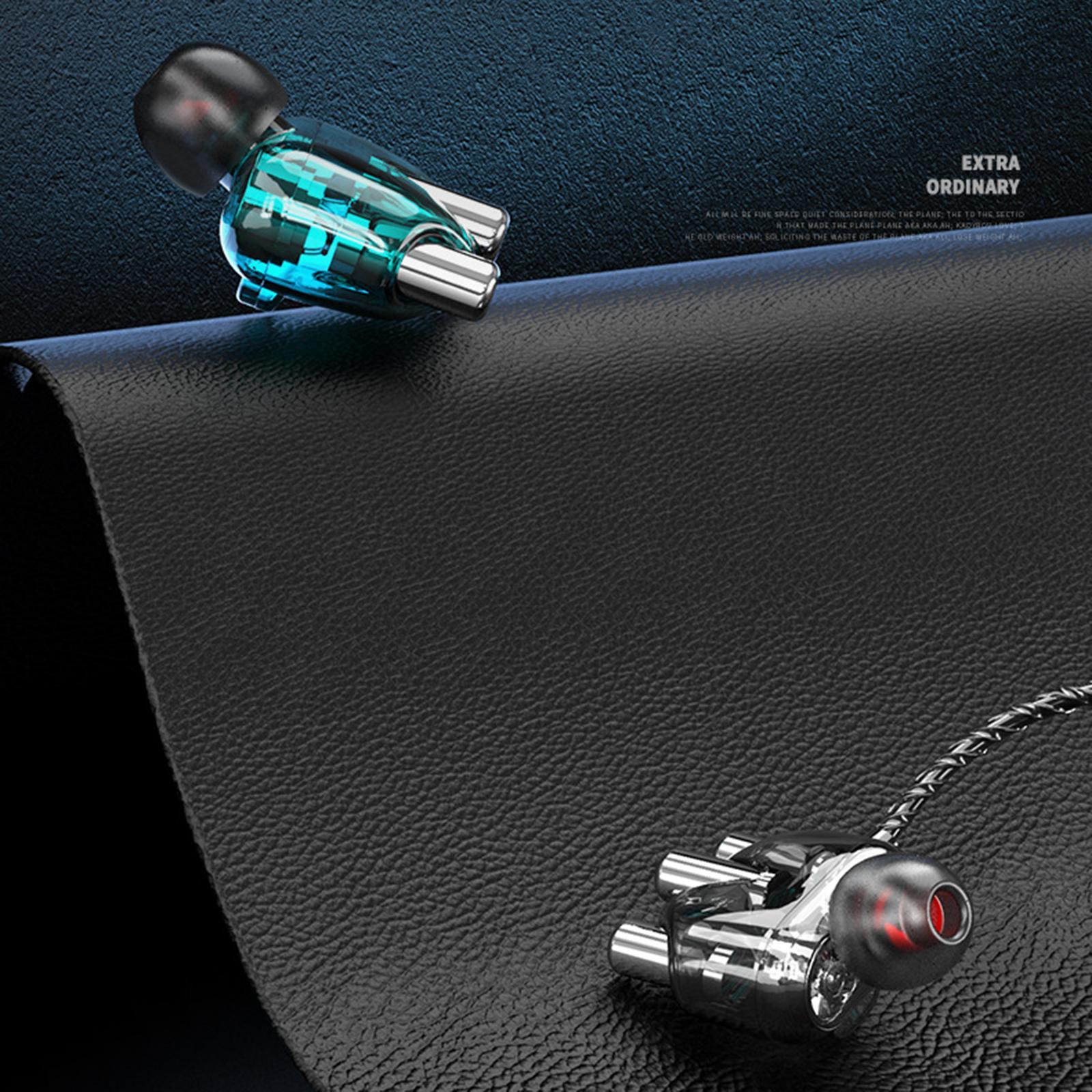 Clear Sport Earbuds Wired Earphones in Ear Headphones 3.5mm