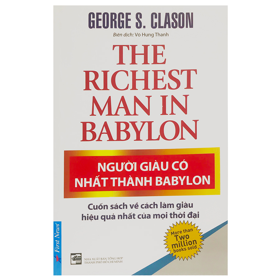 Sách Người Giàu Có Nhất Thành Babylon (Tái Bản 2019)