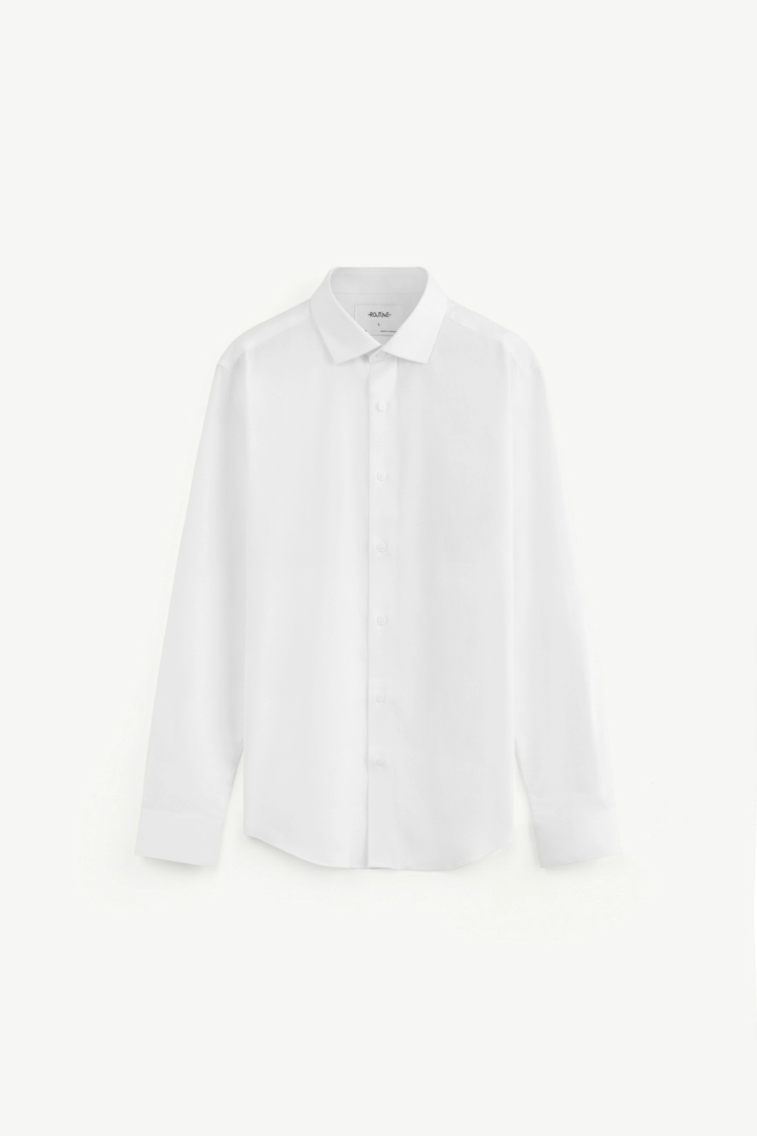 Áo Sơ Mi ROUTINE Nam Tay Dài Trơn Form Fitted - 10F24SHL005 | LASTORE MENSWEAR