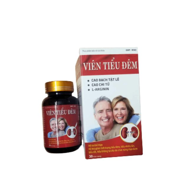 Viên Tiểu Đêm nam nữ - tăng cường chức năng thận, Hỗ Trợ Giảm Tiểu Đêm, Tiểu Són, Tiểu Nhiều Lần