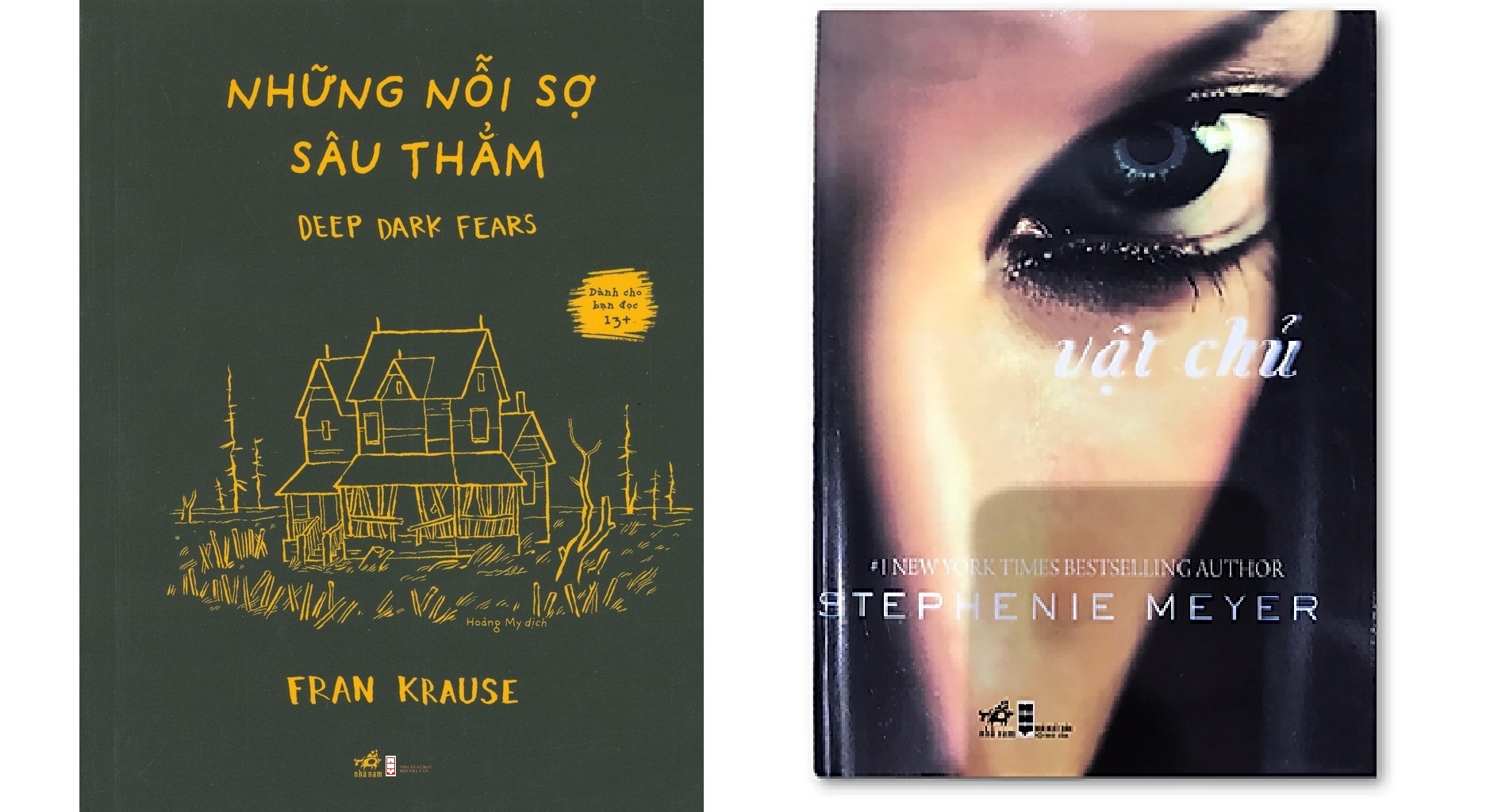 Combo Những Nỗi Sợ Sâu Thẳm + Vật Chủ (tặng kèm bookmark)