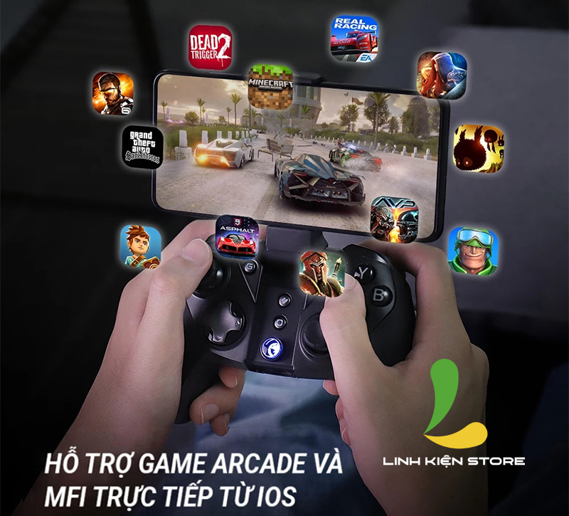 Tay cầm chơi game không dây Gamesir G4 Pro Multi-Platform - Tay cầm gaming hỗ trợ nhiều nền tảng chơi game cực chất - Hàng nhập khẩu