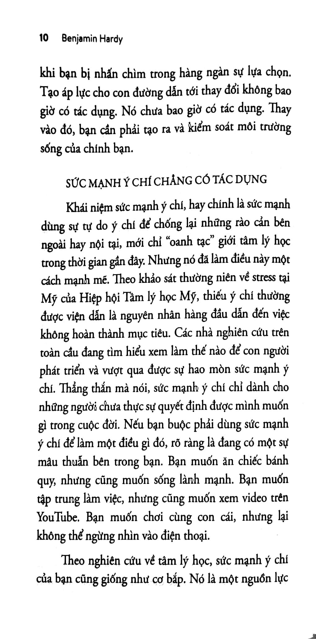 Sách Kẻ Thù Của Ý Chí