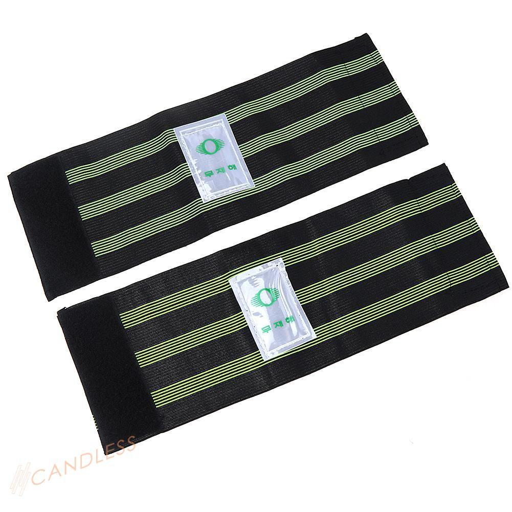 1 Cặp Đai Phản Quang Đàn Hồi Quấn Cổ Chân Khi Đạp Xe