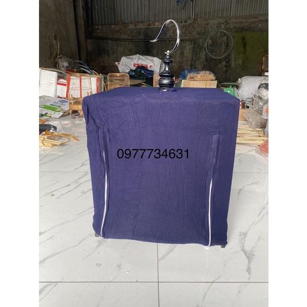 Lồng chim chào thái đấu, vuông đấu 21 nan size 36 gỗ tần bì cao cấp