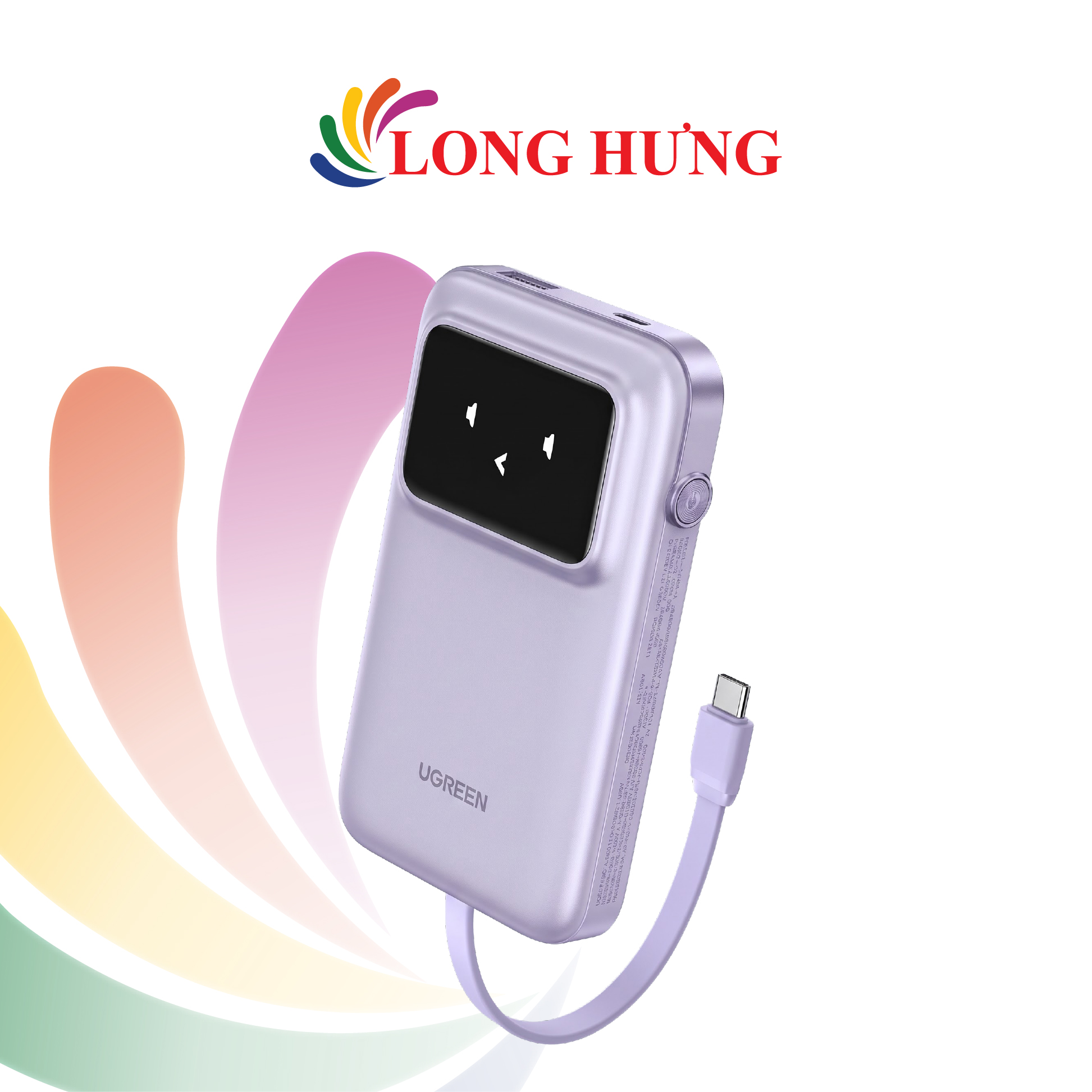 Sạc dự phòng Ugreen Uno Power Bank 1USB 1Type-C 30W 10000mAh PB511 - Hàng chính hãng