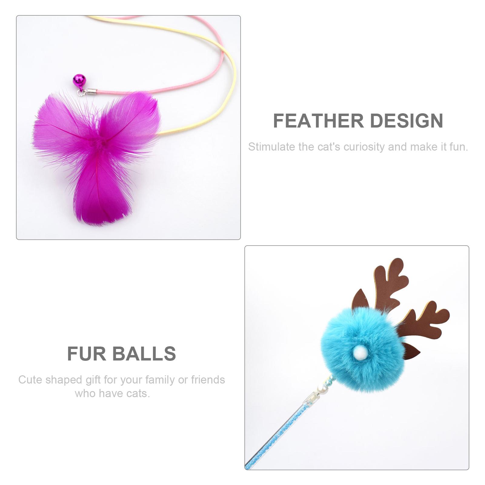 Đũa trêu ghẹo mèo Đồ chơi Đồ dùng cho thú cưng