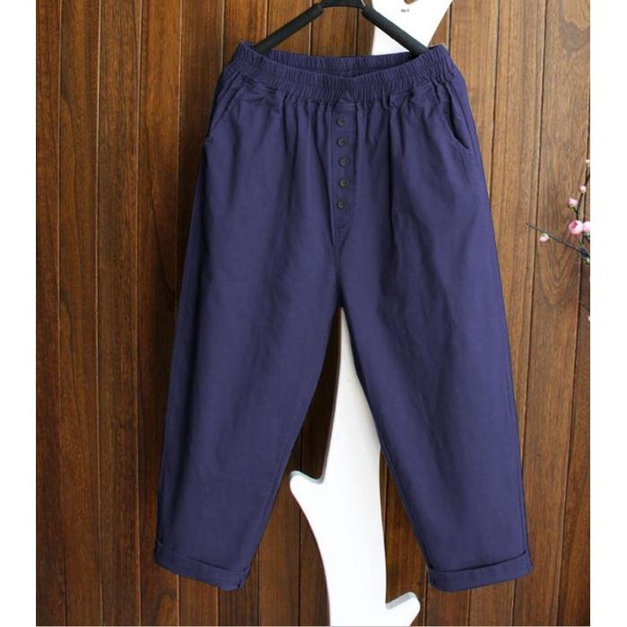 Quần baggy nữ full size từ 45 đến 95 kg D17