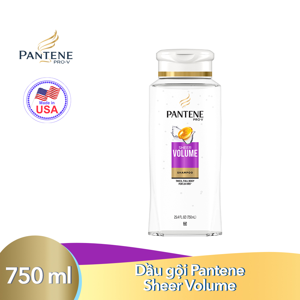 Dầu gội Pantene chai 750ml/740ml