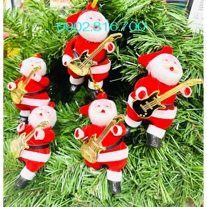 Sét ông già noel phụ kiện làm vòng nguyệt quế , treo cây thông trang trí noel giáng sinh