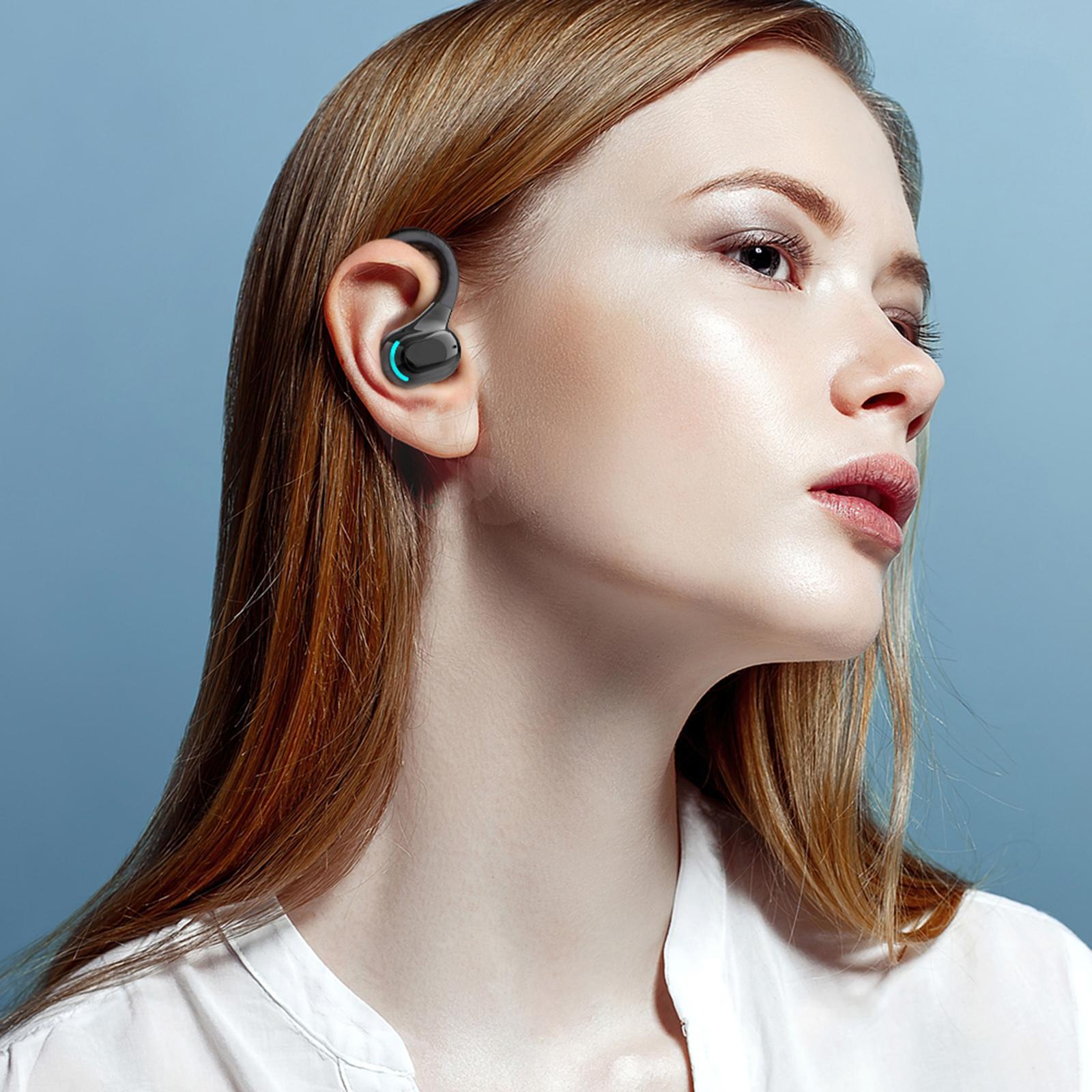 Wireless Headphones Set IPX4 Waterproof Stereo Noise Reduction for Running