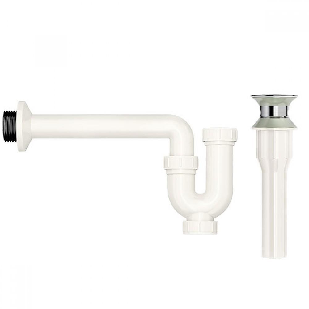 Bộ xả lavabo rửa mặt , chậu rửa tay A-325PL nhựa, chỉ có ống chữ P