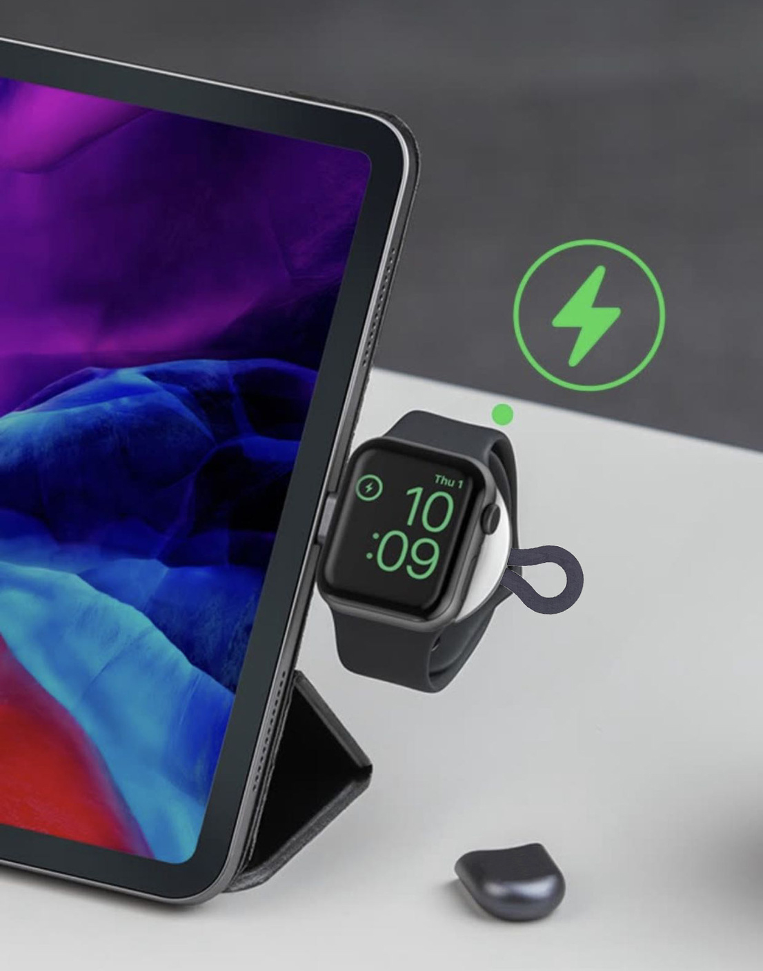 Dock Adapter Sạc Pin USB Type C cho Apple Watch Ultra 1/2 / Apple Watch Series 4/5/6/7/8/9 / Apple Watch SE 1/2 - Hàng nhập khẩu