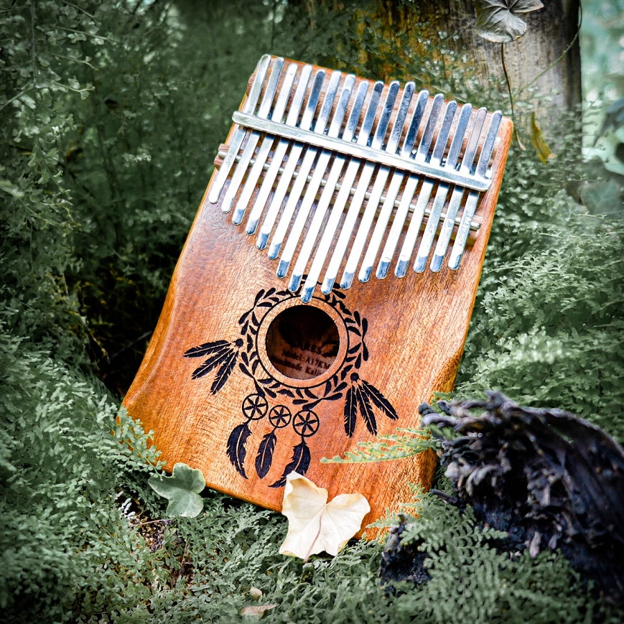 Đàn Kalimba Ares Dream Catcher, Sản Xuất Thủ Công, Âm Thanh Hay Nhất Trong Các Loại Kalimba, Kèm túi chống sốc