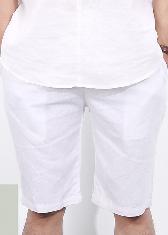 Quần Short Đũi Nam Trắng SHORTTRANG01 - Short Trắng