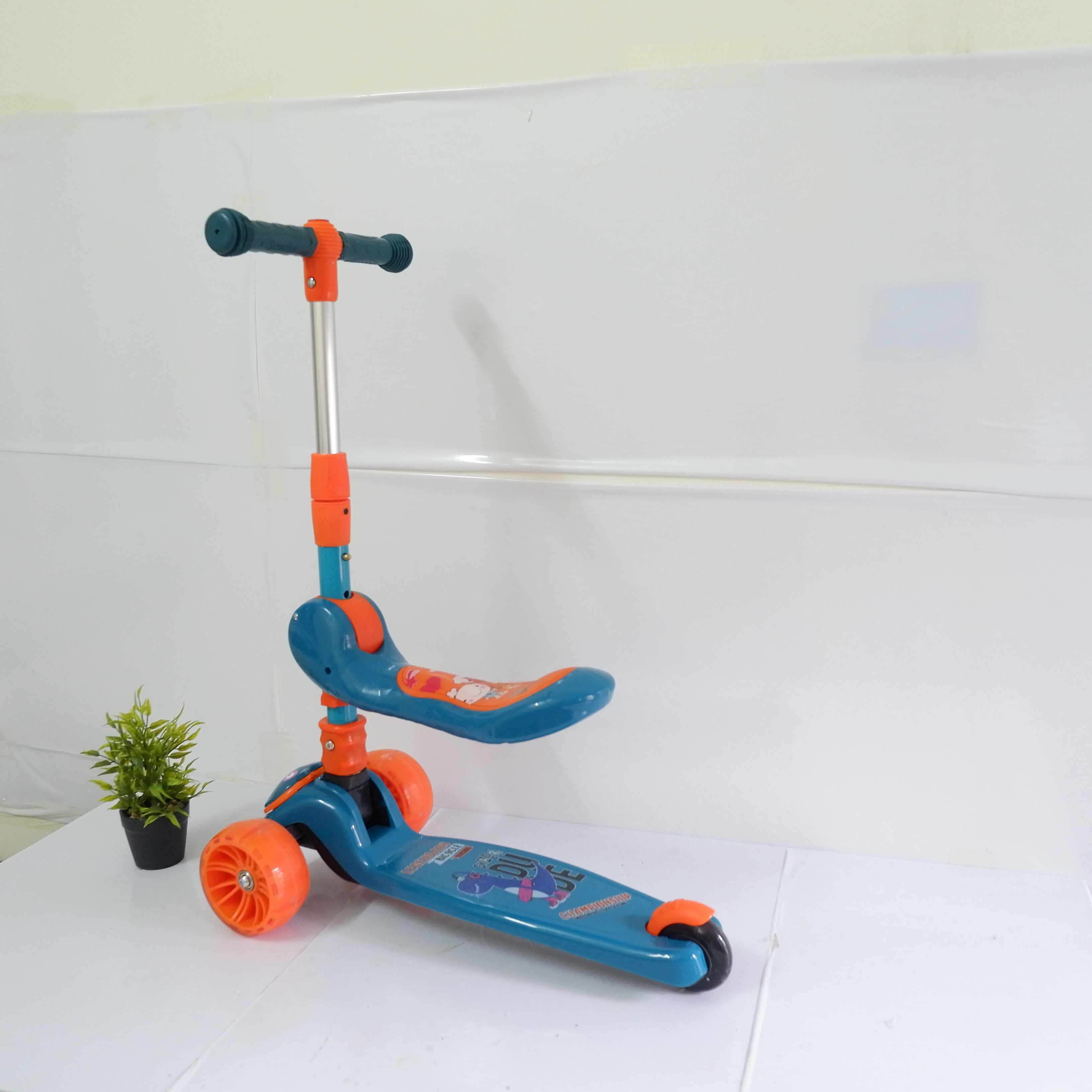 Xe Trượt Scooter Cao Cấp 3 Bánh Phát Sáng, Phát Nhạc - Hàng chính hãng