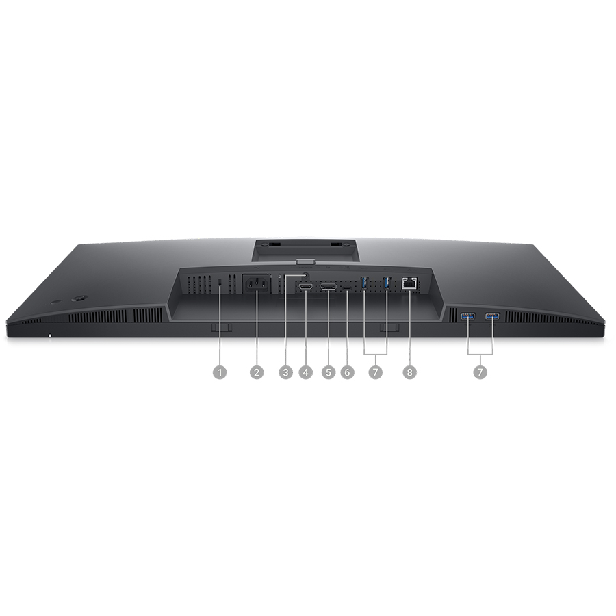 Màn Hình máy tính Dell P2723QE 8ms 60Hz IPS HDMI/DP/USB Type-C Upto 90W / RJ45 Network ) - Hàng Chính Hãng