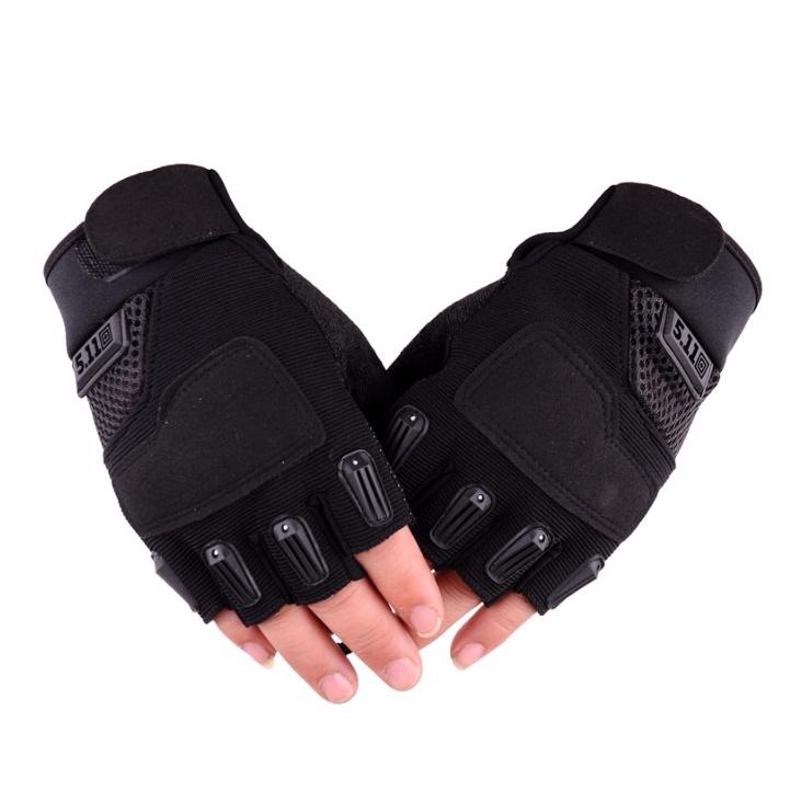 Găng tay chiến thuật Găng Tay Xe Máy, Đi Phượt Cụt Ngón thể dục thể thao 511