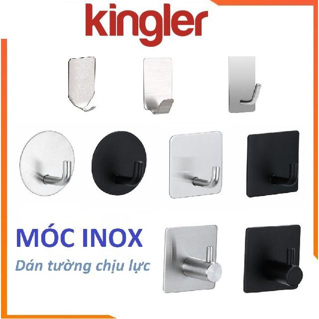 Móc Inox Dán Tường Siêu Dính Nhiều Loại, Móc Treo Đồ Đa Năng, Móc Inox Siêu Chắc Chắn, Chịu Lực Tốt, Kingler 2000