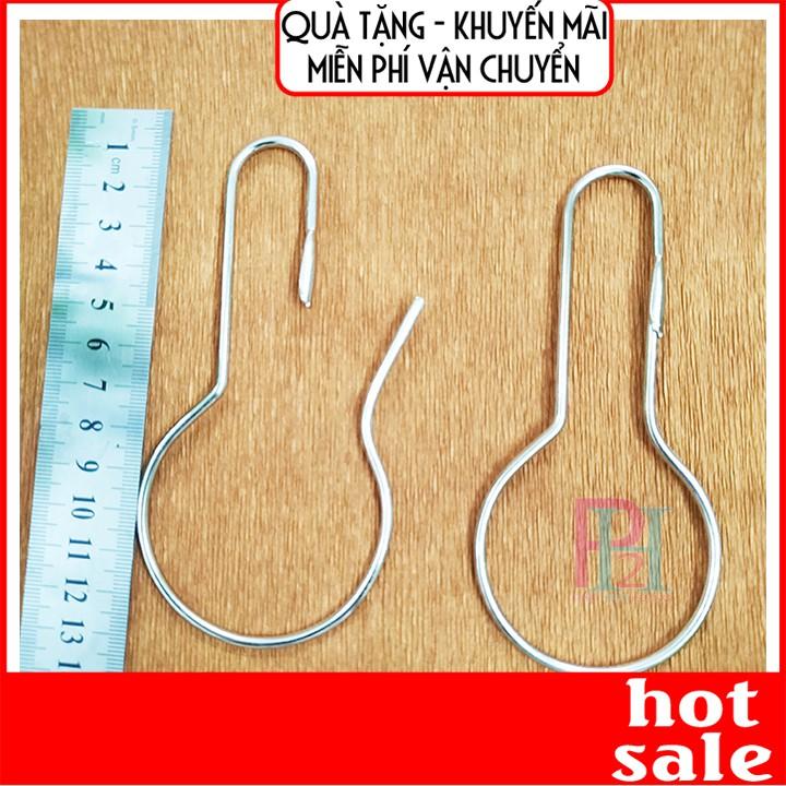 Combo 10 móc treo hàng hóa kim loại loại to tiện dụng
