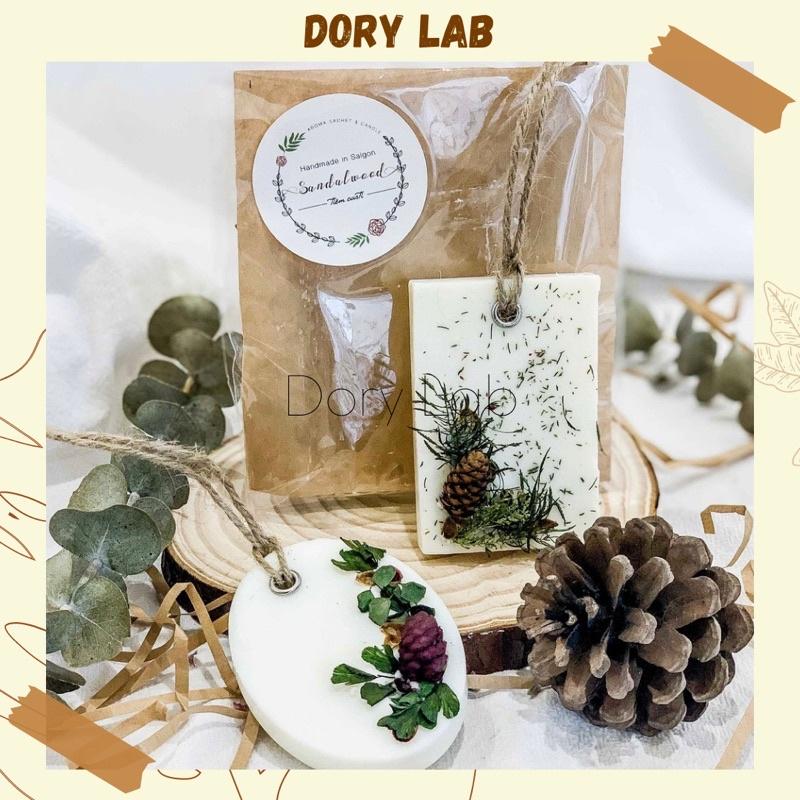 Sáp Thơm Tinh Dầu Thiên Nhiên Treo Tủ, Xe Ô Tô Handmade - Dory Lab