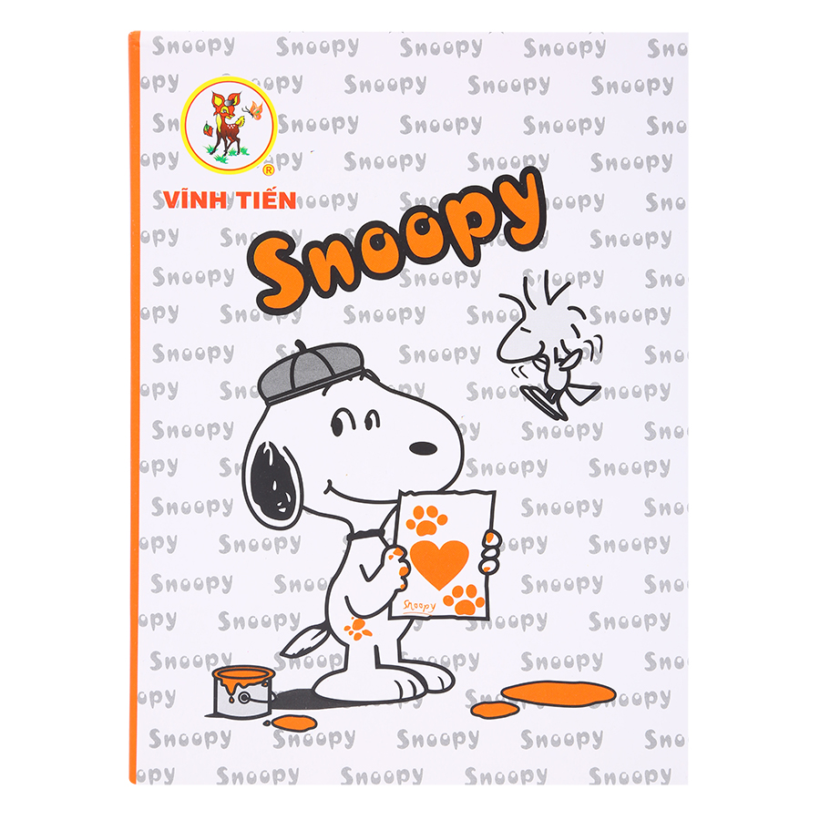 Lốc 5 Quyển Tập Vibook &quot;Snoopy&quot; (200 Trang) - Mẫu Ngẫu Nhiên