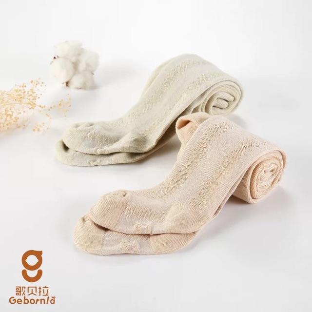 Quần tất cotton hữu cơ cho bé 0-4 tuổi