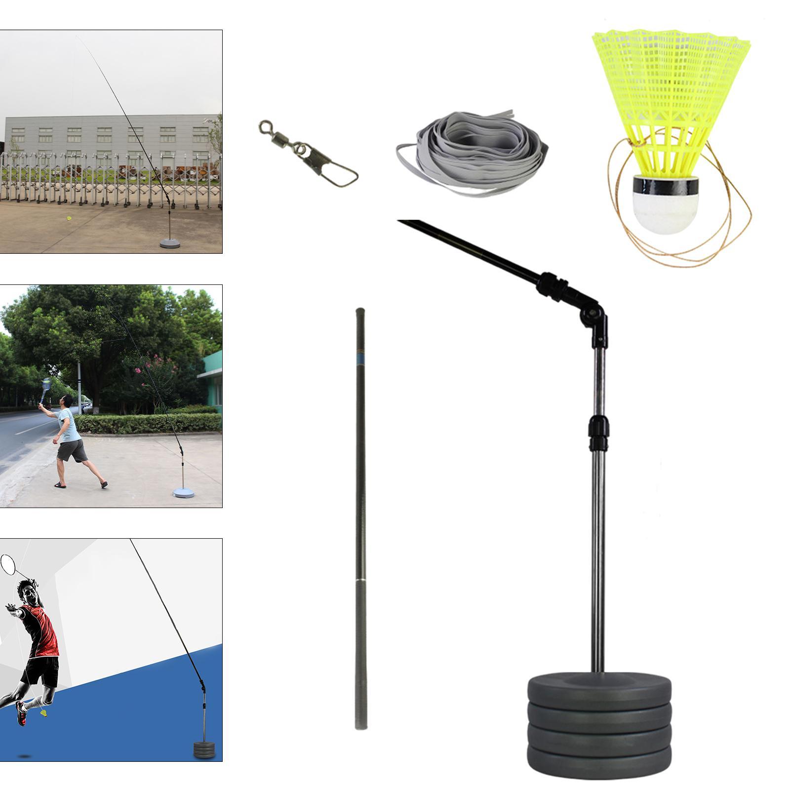 Badminton Trainer Device Portable Telescopic Professional Rebounds for Kids