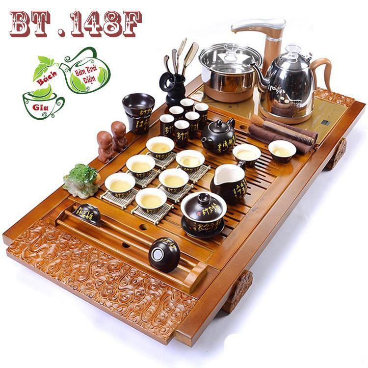 Bàn Trà Điện - Tặng kèm Xô Đựng Trà Thải