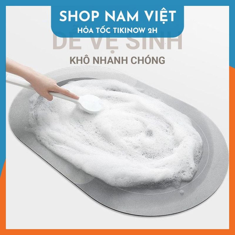 Thảm nhà bếp siêu thấm nước, chống trơn trượt tối giản hiện đại NAVIVU