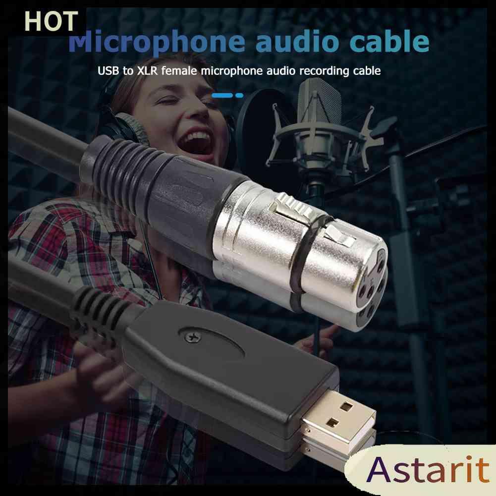Cáp ChuyểN ĐổI USB Microphone Sang XLR 3-Pin