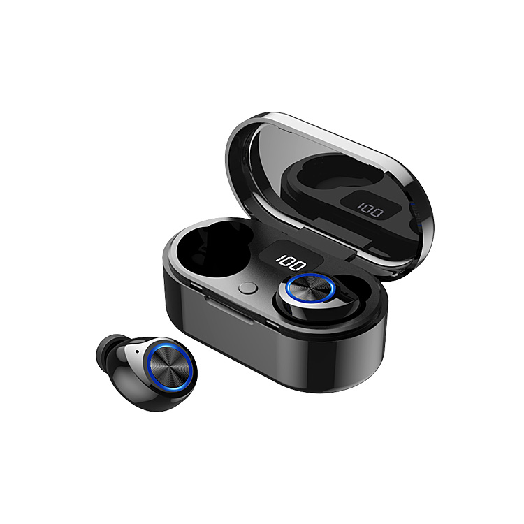 Tai Nghe Bluetooth 5.0 Cảm Ứng TOUCH TWINS Âm Thanh Vòm Stereo như nhà hát - Chống Nước IPX7 - Nghe 9h - Tích Hợp Micro - Tự Động Kết Nối - Tương Thích Cao Cho Tất Cả Điện Thoại, Ipad, Máy Tính Bảng, Laptop,