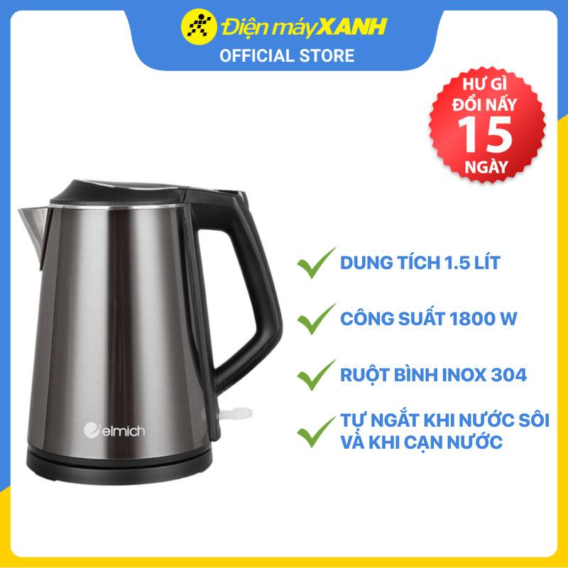 Bình đun siêu tốc Elmich 1.5 lít KEE-1785 - Hàng chính hãng