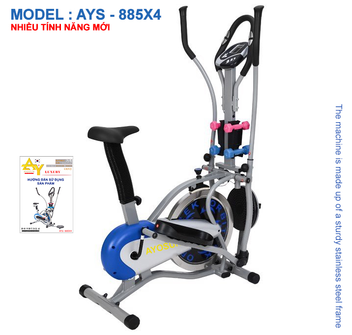 Xe đạp tập thể dục trong nhà toàn thân AYOSUN AYS – 885X4
