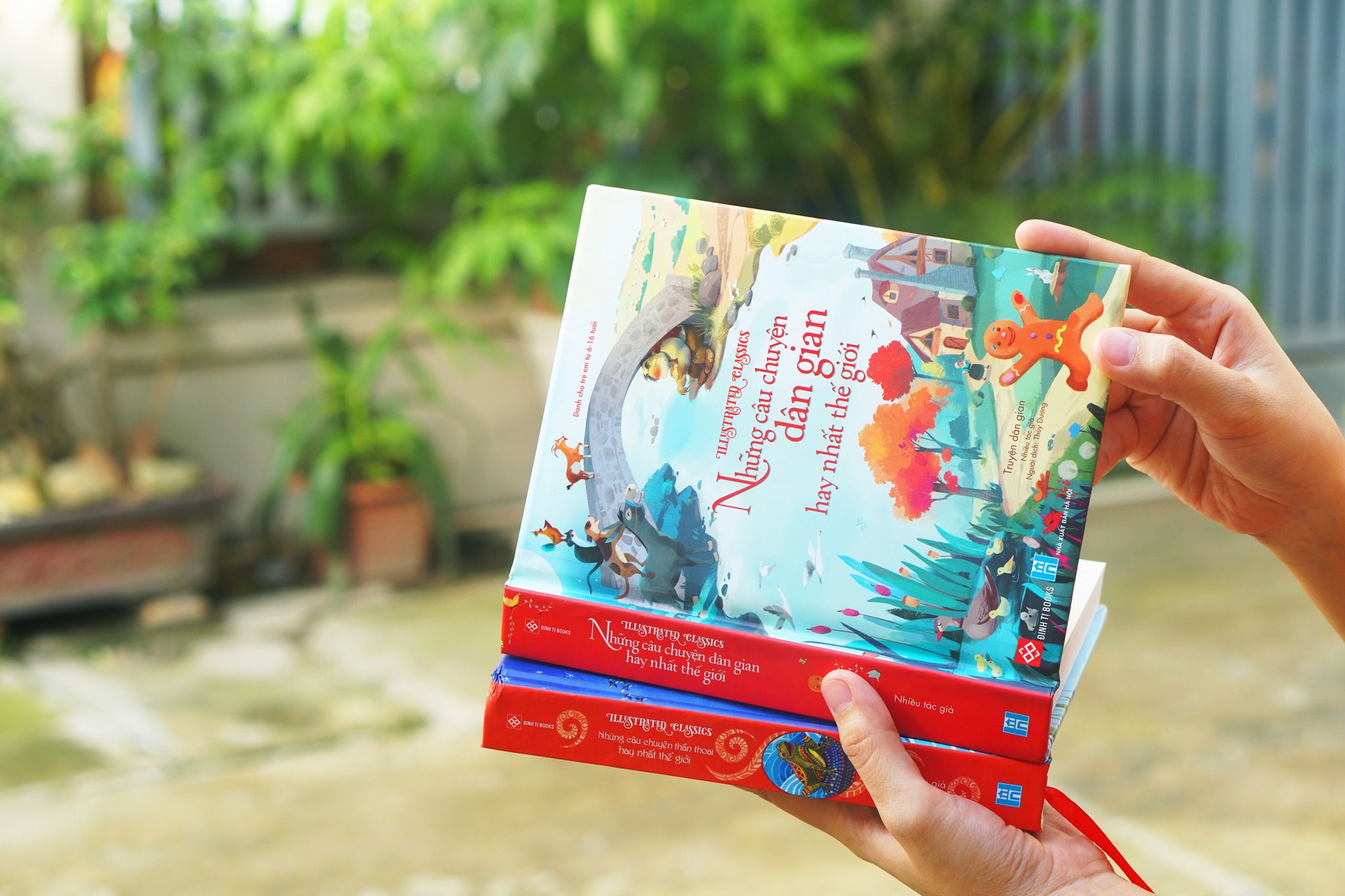 Những câu chuyện dân gian hay nhất thế giới-Illustrated Classics Đinh Tị Books phát hành