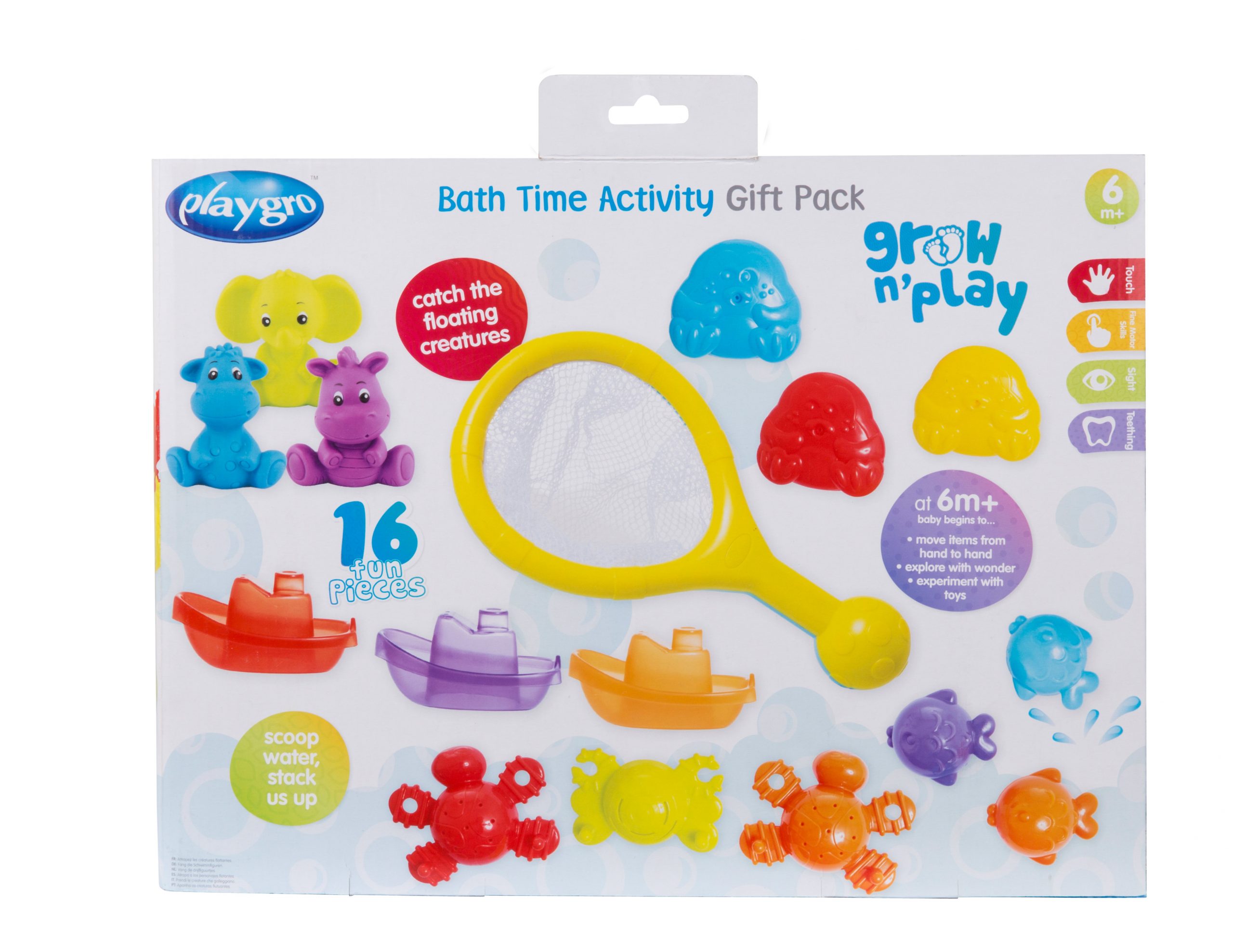 Bộ Quà Tặng Đồ Chơi Tắm Playgro, Cho Bé Từ 6 Tháng