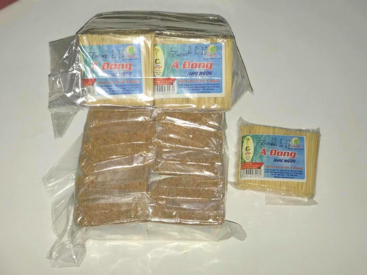 Bịch 10 gói tăm nhọn hai đầu 700g