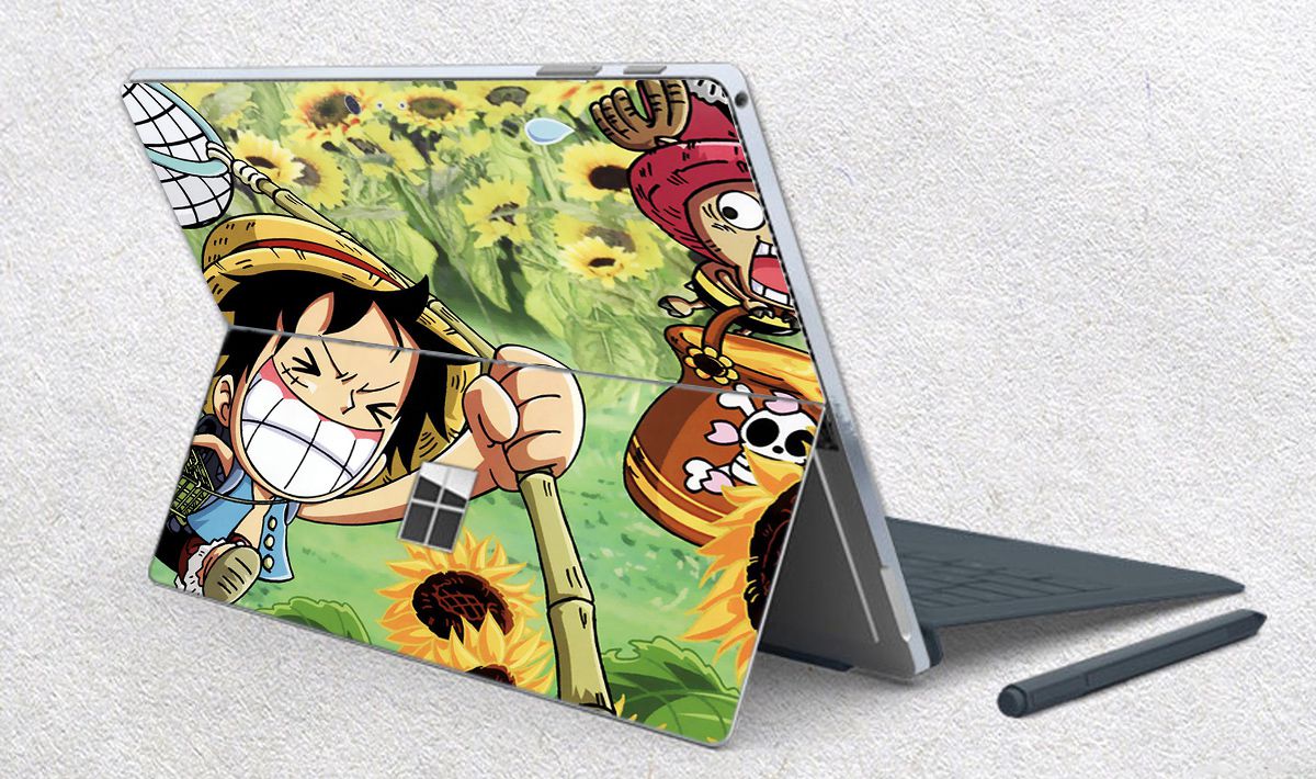 Skin dán hình One Piece x23 cho Surface Go, Pro 2, Pro 3, Pro 4, Pro 5, Pro 6, Pro 7, Pro X