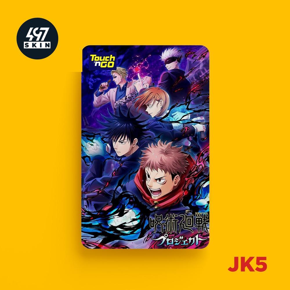 Skin Card Jujutsu Kaisen (Series 1) - Miếng Dán ATM, Thẻ Xe, Thẻ Từ, Thẻ Chung Cư - Chất Liệu Chống Xước - Chống Nước - JK6