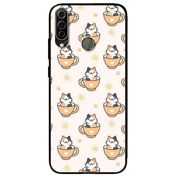 Ốp lưng dành cho Vsmart Live - Joy 1 Plus - Active 3 - Joy 3 mẫu Mèo Ly Tình Yêu