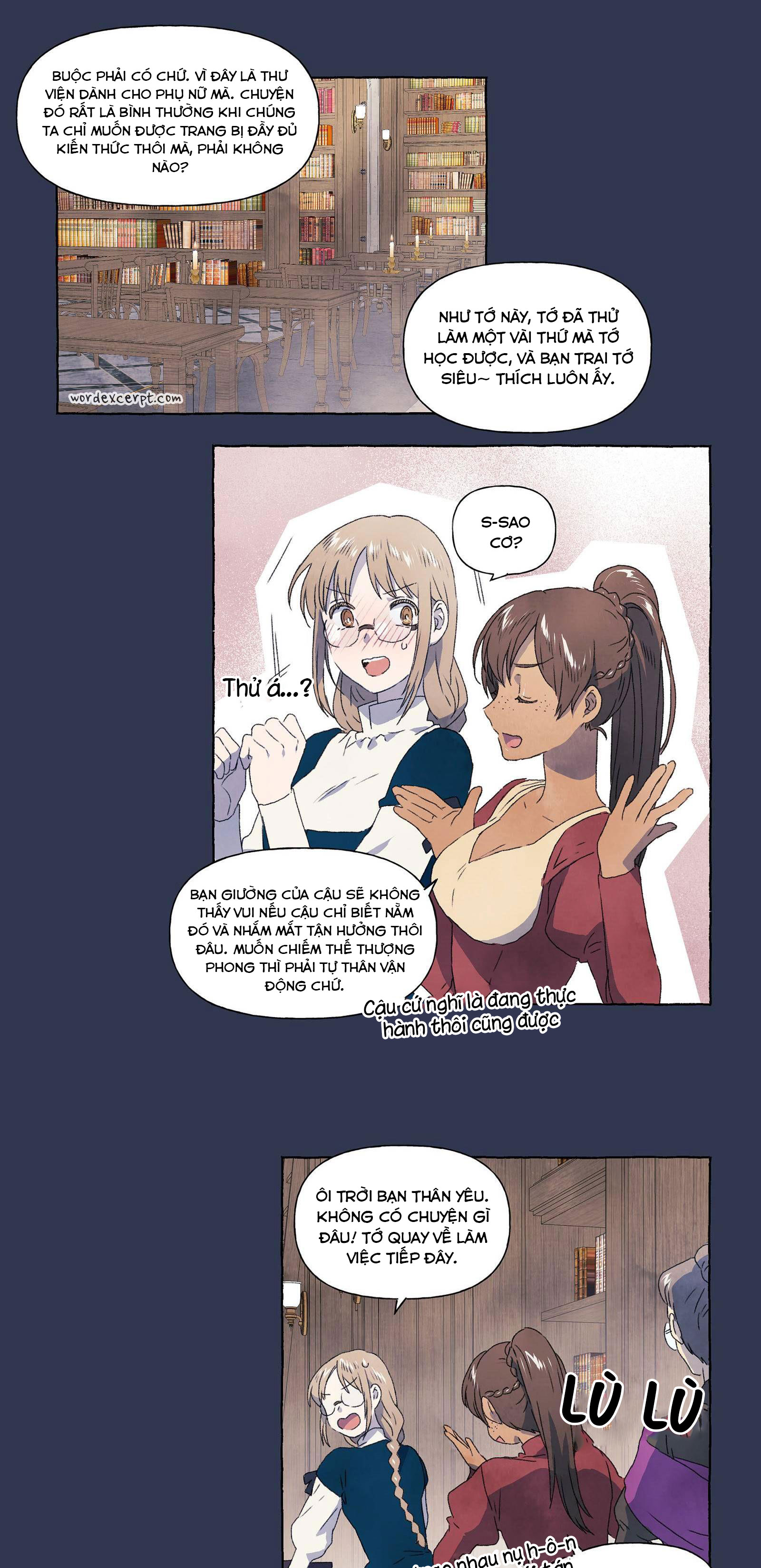 mối tình đầu của chàng sói khờ chapter 6 11