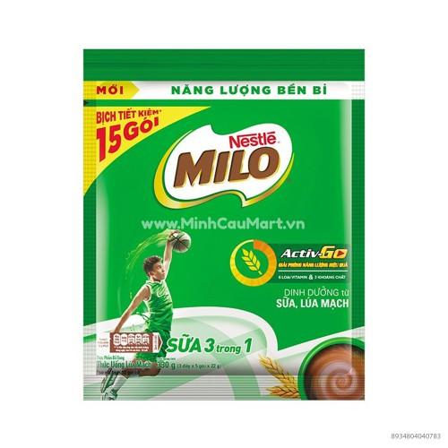 Bột ngũ cốc Nestie Milo gói 330g