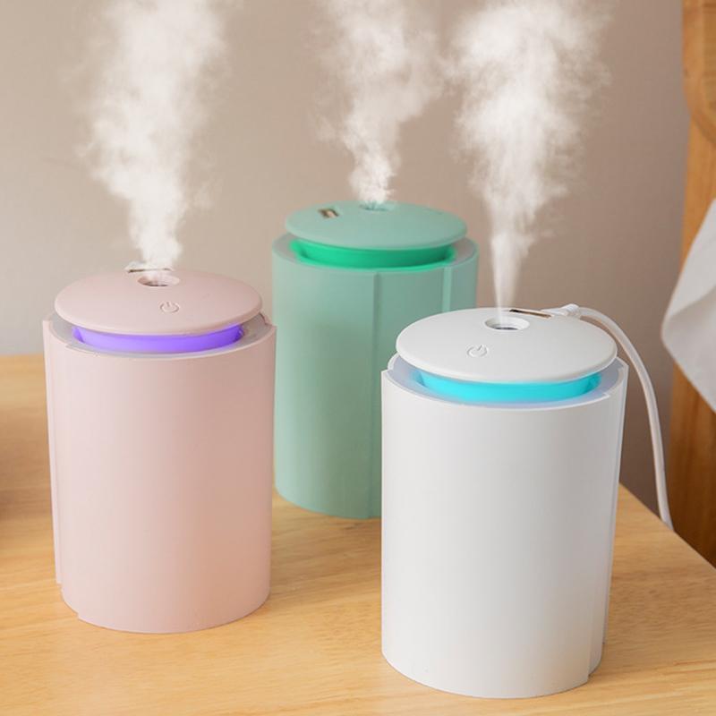 Máy Phun Sương Tạo Độ Ẩm Hộ Gia Đình Phòng Ngủ Nhỏ Mini 260ML Thanh Lọc Không Khí Phun Xịt Nước Bổ Sung Cụ USB Điều Hòa Không Khí