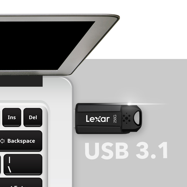 USB 3.1 Lexar S80 JumDrive 32GB / 64GB - Hàng Chính Hãng