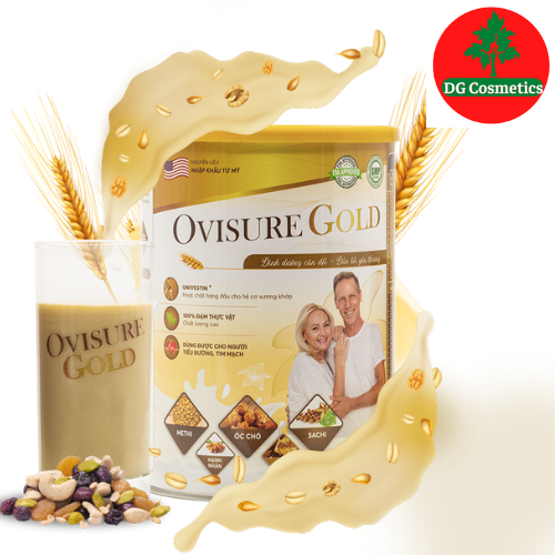 Sữa Hạt Xương Khớp Ovisure Gold Hộp 650g - Hỗ Trợ Sức Khỏe Xương Khớp