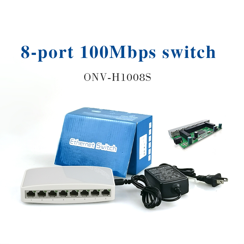 Switch Mạng ONV-H1005S 5 Cổng 10/100M-hàng chính hãng