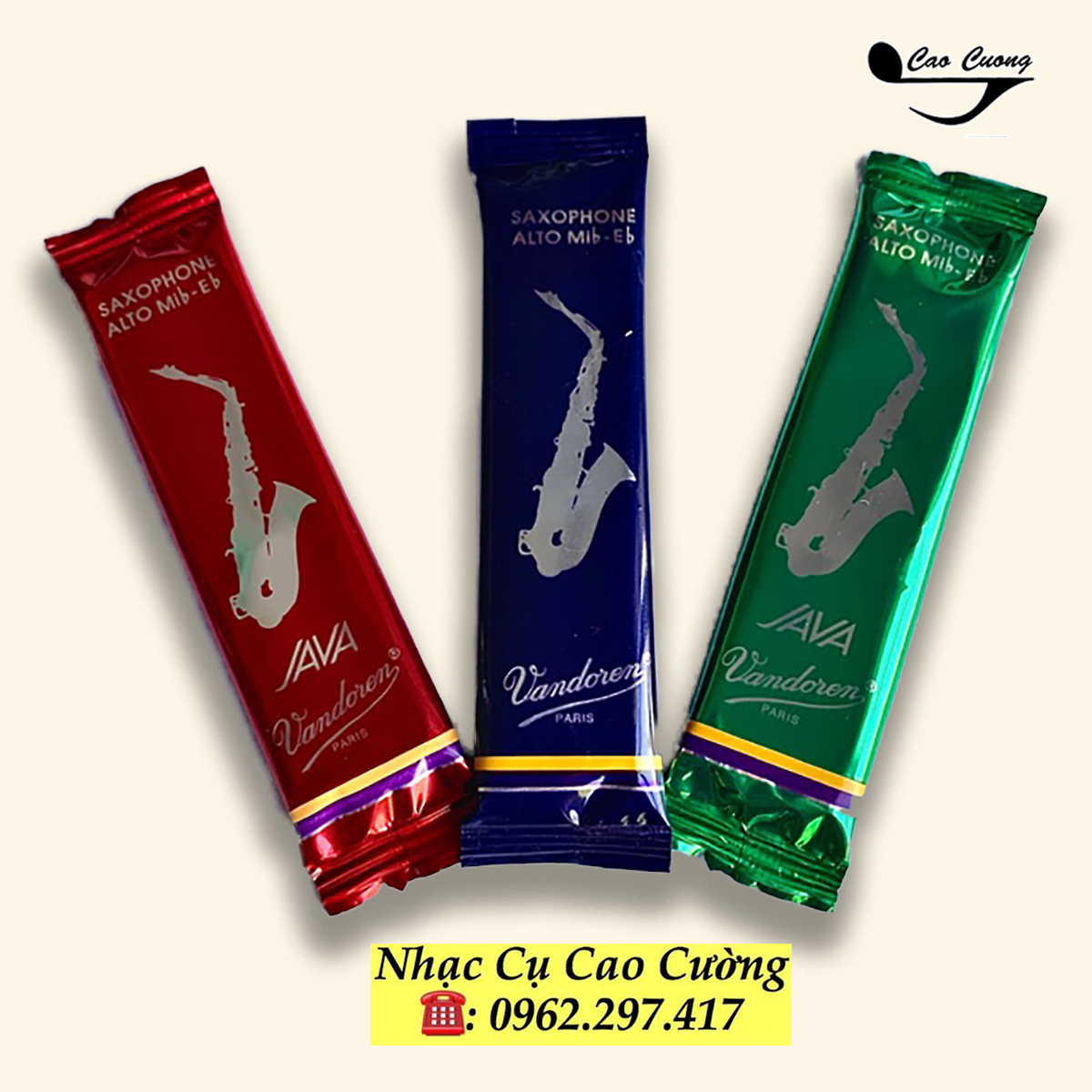 Dăm Kèn Saxophone Alto Vandorenn