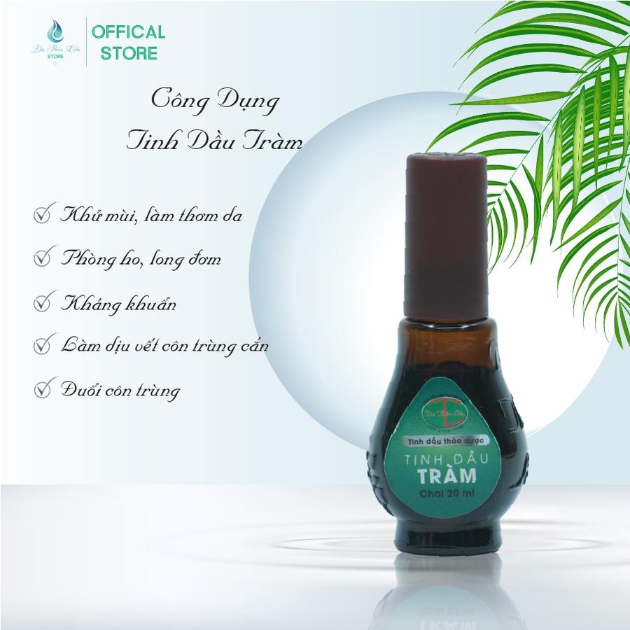 Tinh Dầu Tràm Dạ Thảo Liên 100% Thảo Dược Thiên Nhiên 20ml