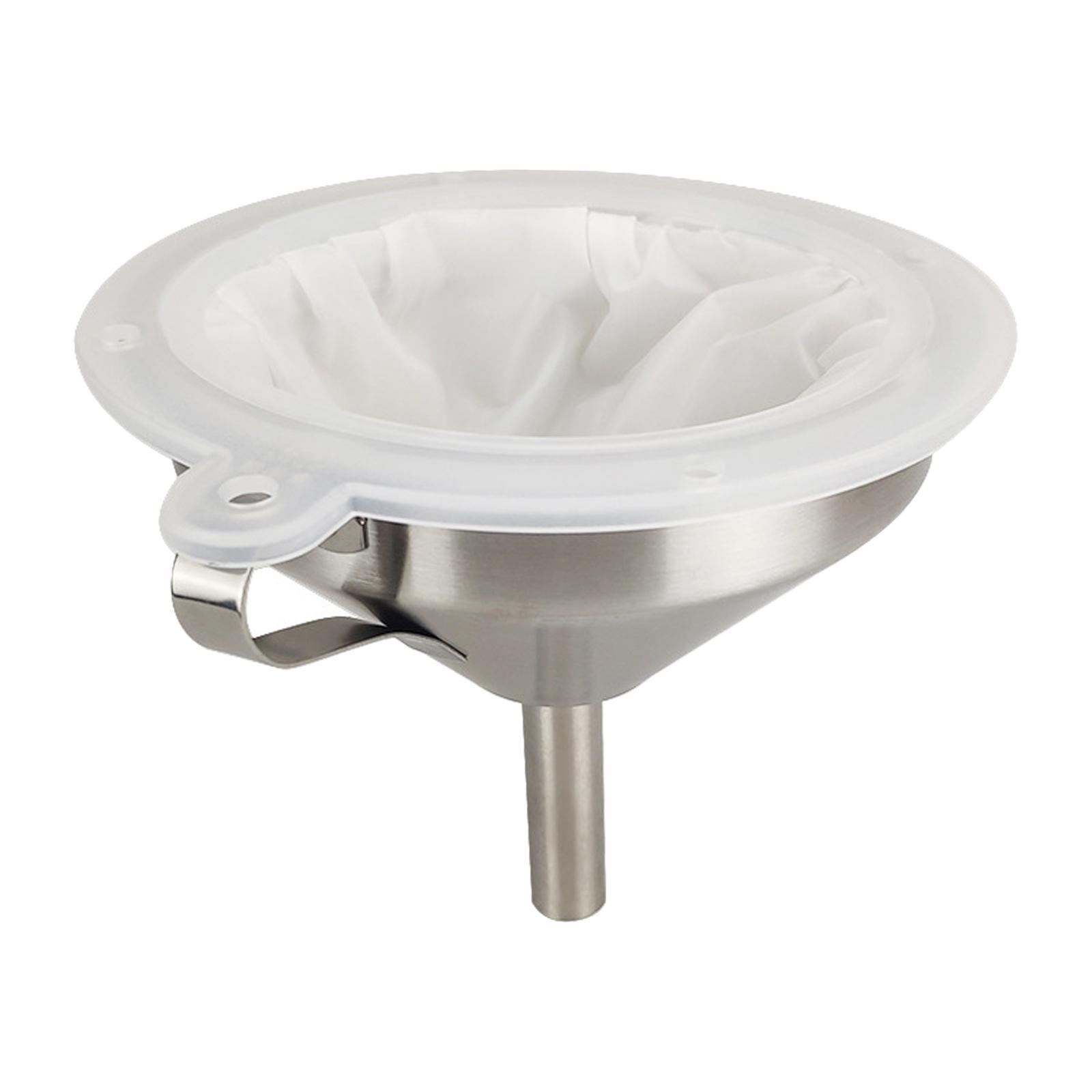 Food Grade Food Filter Strainer with 200 Mesh and 100 Mesh for Transferring