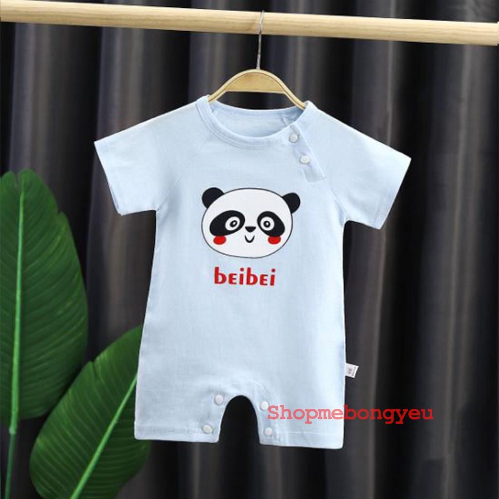 Bodysuit cho bé bộ body đùi cho bé trai gái sơ sinh bộ đồ sơ sinh Hàng QC họa tiết ngộ nghĩnh từ 3-12kg - BDC17